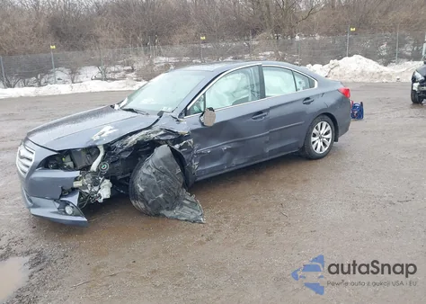 2016 Subaru Legacy 2.5I Premium из США, поврежденный, VIN 4S3BNAH64G3005221